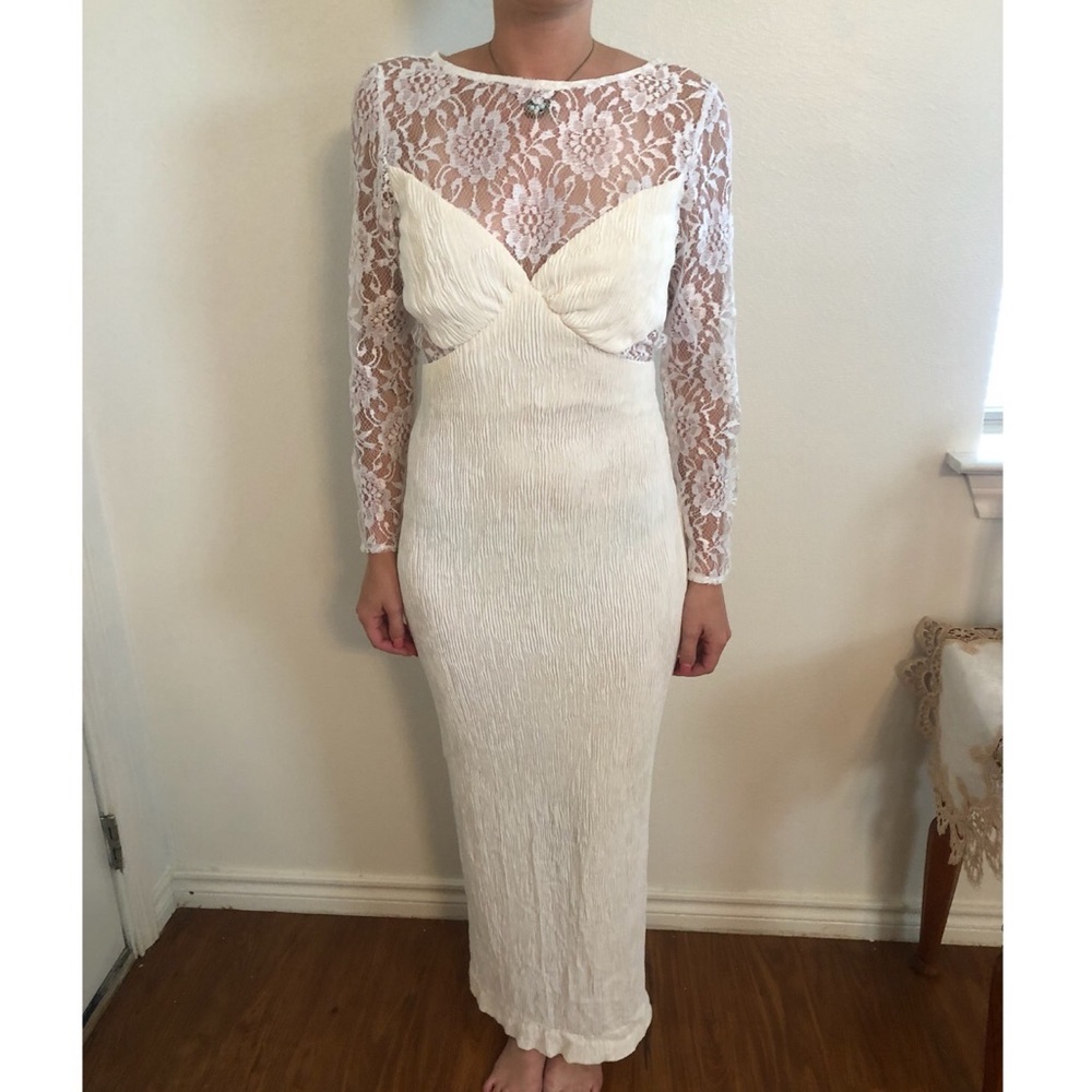 Vintage white gown